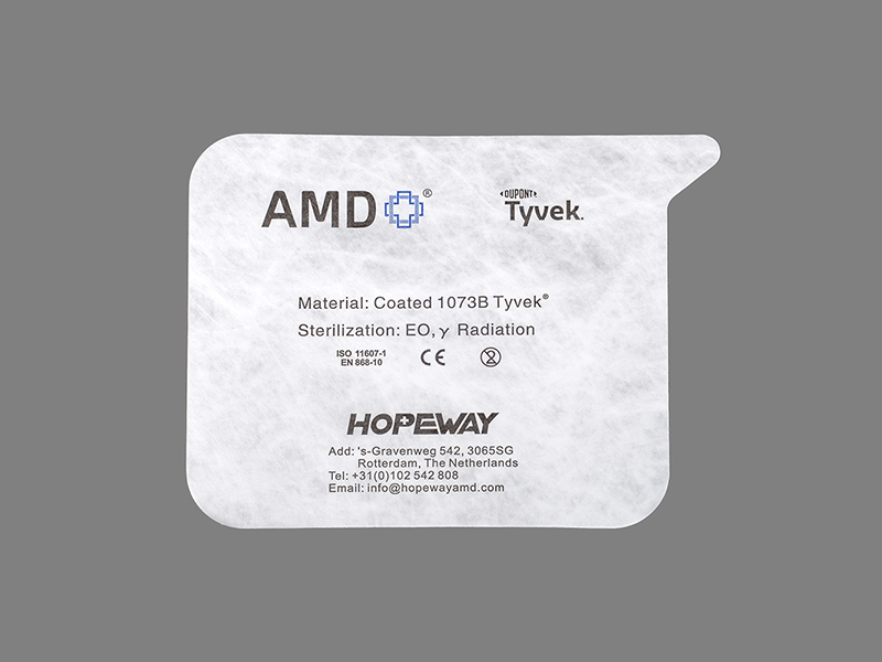 Tapa AMD y ampolla con Tyvek Tapa AMD y ampolla con Tyvek