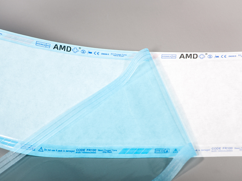 AMD esterilización de carrete plano