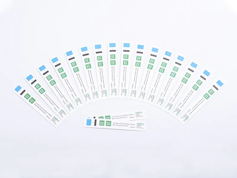 ¿Qué define el valor de la cinta de tiras indicadoras de vapor?